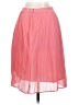 Madewell 100% Polyester Solid Pink Casual Skirt Size 0 - photo 2