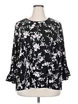 Karl Lagerfeld Paris 3/4 Sleeve Blouse