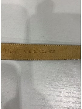 Christian Dior Vintage Leather Belt (view 2)