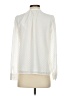 J.Crew Factory Store 100% Polyester Solid Ivory Long Sleeve Blouse Size XS - photo 2