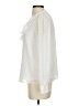J.Crew Factory Store 100% Polyester Solid Ivory Long Sleeve Blouse Size XS - photo 5