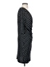 Michael Farrell Polka Dots Black Cocktail Dress Size S - photo 4