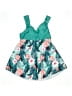 Unbranded Tropical Teal Swimsuit Top Size M - photo 1