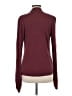 Studio M Burgundy Long Sleeve Blouse Size M - photo 2