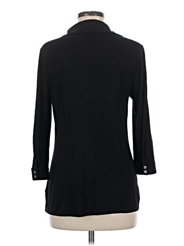 White House Black Market 3/4 Sleeve Button-Down Shirt (view 2)