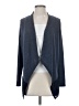 Interi 100% Polyester Blue Cardigan Size S - photo 1