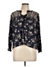 One September 100% Rayon Black Long Sleeve Blouse Size L - photo 1
