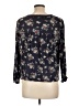One September 100% Rayon Black Long Sleeve Blouse Size L - photo 2