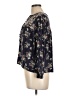 One September 100% Rayon Black Long Sleeve Blouse Size L - photo 5