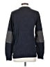 Brooklyn Industries 100% Cotton Tweed Blue Pullover Sweater Size S - photo 2