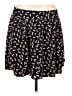 Gap 100% Polyester Polka Dots Black Casual Skirt Size 10 - photo 1