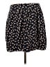Gap 100% Polyester Polka Dots Black Casual Skirt Size 10 - photo 2