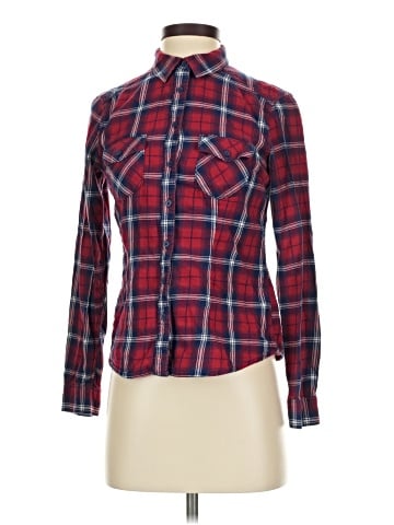 Divided by H&M Long Sleeve Button-Down Shirt (view 1)