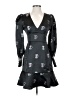 Joie 100% Polyester Hearts Black Cocktail Dress Size 2 - photo 1