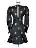 Joie 100% Polyester Hearts Black Cocktail Dress Size 2 - photo 2