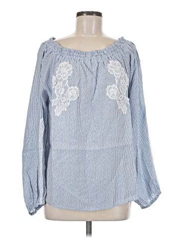 Gold Hawk Long Sleeve Blouse (view 1)