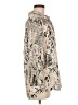 Robert Rodriguez 100% Polyester Animal Print Ivory 3/4 Sleeve Blouse Size M - photo 4