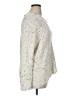 Absolutely Creative Worldwide Metallic Ivory Pullover Sweater Size 1X - photo 4
