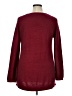 City Chic Burgundy Pullover Sweater Size 14 Plus (XS) - photo 2