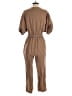 Zara Solid Brown Tan Jumpsuit Size S - photo 2