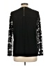 Chico's Black Long Sleeve Blouse Size Med (1) - photo 2