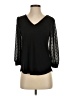 Weston Black 3/4 Sleeve Top Size XS - photo 1
