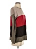 Project 100% Cotton Color Block Brown Pullover Sweater Size S - photo 4