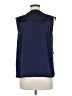 41Hawthorn 100% Polyester Blue Sleeveless Blouse Size M - photo 2