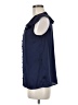 41Hawthorn 100% Polyester Blue Sleeveless Blouse Size M - photo 5