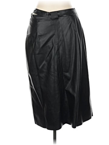 Bailey 44 Faux Leather Skirt (view 2)