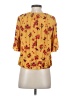 Vanilla Star Yellow 3/4 Sleeve Blouse Size S - photo 2