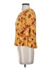 Vanilla Star Yellow 3/4 Sleeve Blouse Size S - photo 5