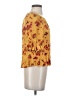 Vanilla Star Yellow 3/4 Sleeve Blouse Size S - photo 4