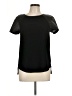 Rebecca Taylor Black Short Sleeve Top Size 8 - photo 1