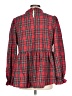 Shein Red Long Sleeve Blouse Size 12 - photo 2