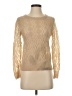 Lord & Taylor Metallic Gold Pullover Sweater Size S (petite) - photo 1