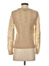 Lord & Taylor Metallic Gold Pullover Sweater Size S (petite) - photo 2