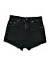 Unbranded Black Denim Shorts Size 23 waist - photo 1