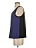 Marc by Marc Jacobs 100% Polyester Blue Purple Sleeveless Top Size S - photo 5