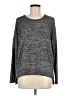 Velvet Metallic Gray Pullover Sweater Size M - photo 1