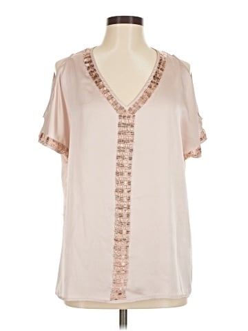 Love Stitch Short Sleeve Blouse (view 1)