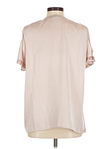 Love Stitch Short Sleeve Blouse (view 2)