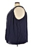 Torrid 100% Rayon Blue Sleeveless Blouse Size 5X Plus (5) - photo 5