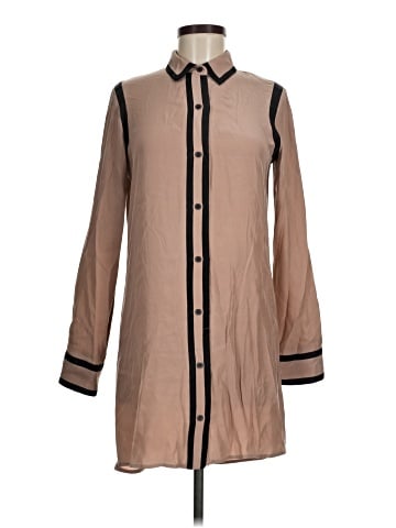 Love & Liberty 3/4 Sleeve Silk Top (view 1)