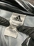 Adidas 100% Polyester Stripes Gray Track Jacket Size 4 - photo 3