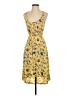 Weston Paisley Yellow Casual Dress Size XS - photo 1