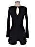 Pinc 100% Polyester Solid Black Romper Size M - photo 2