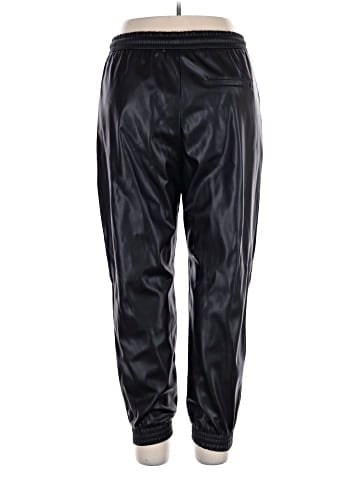 Zara Faux Leather Pants (view 2)