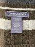 Laura Scott Stripes Brown Pullover Sweater Size L - photo 7