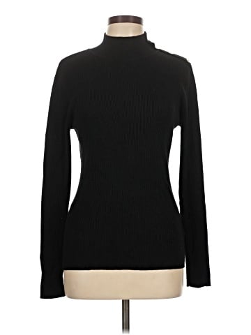Cable & Gauge Turtleneck Sweater (view 1)